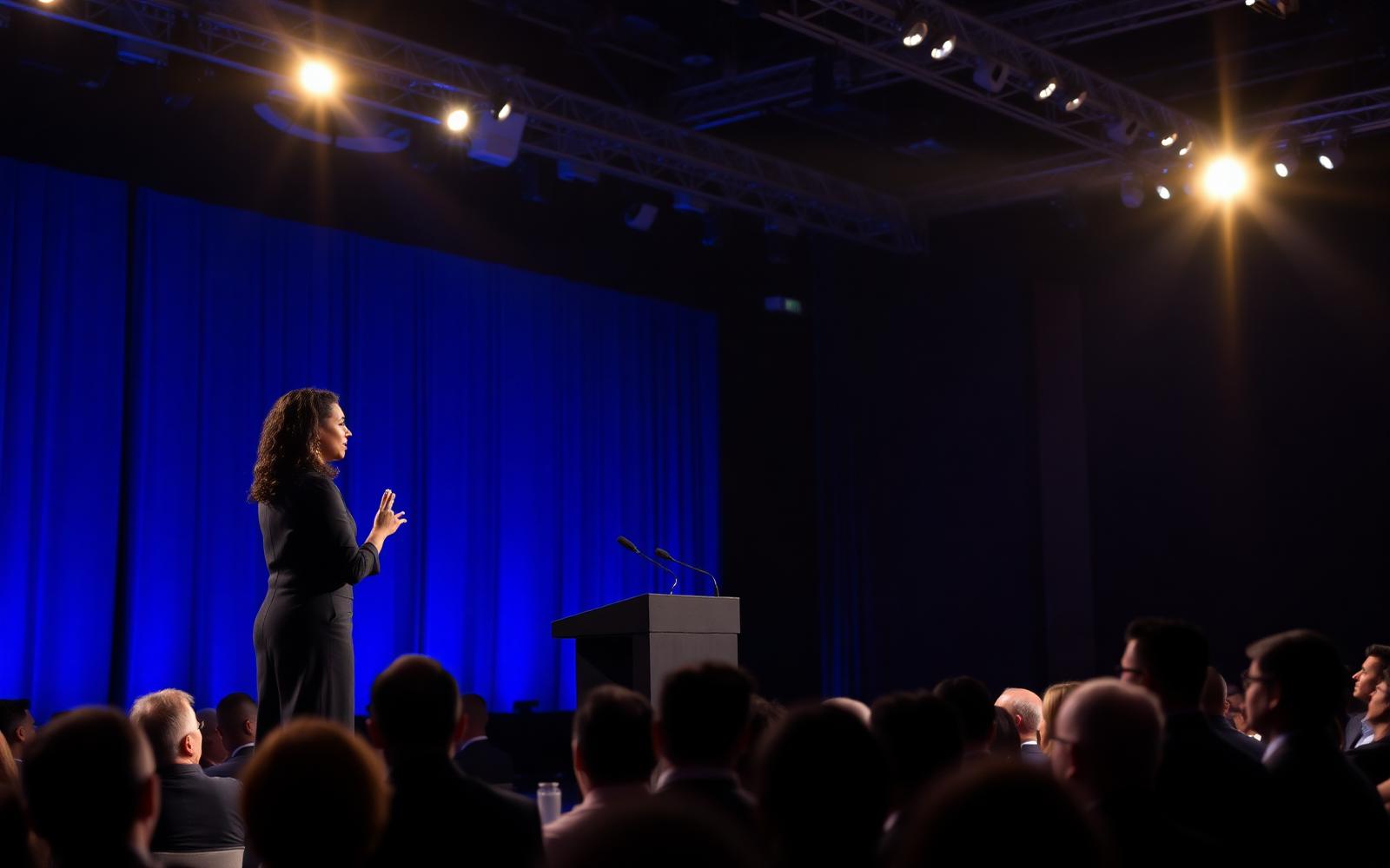 Engr. Stella Okengwu speaking at an international conference